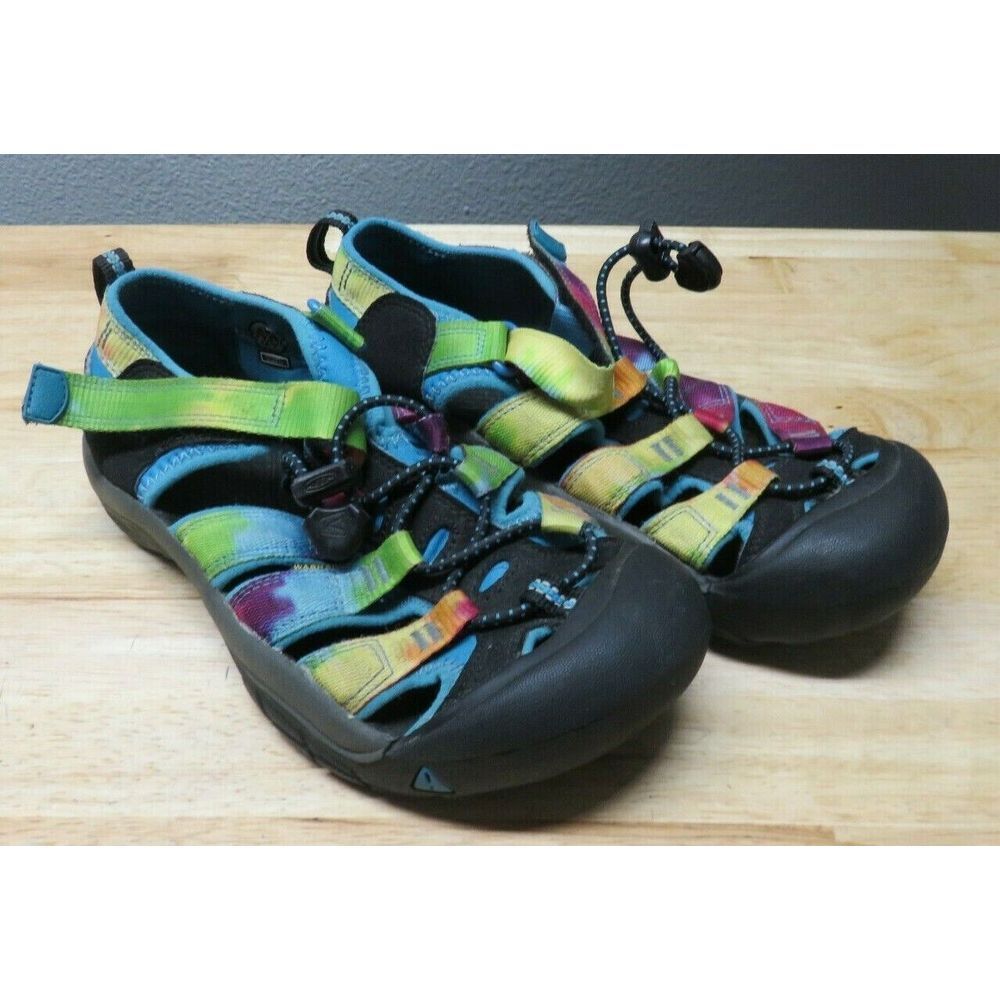 Keen Newport H2 1018441 Rainbow Tie Dye Sandals Water Shoes Kids Size 3 US